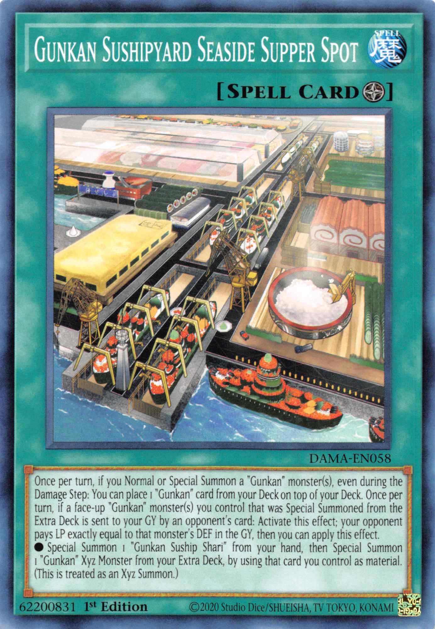 Gunkan Sushipyard Seaside Supper Spot [DAMA-EN058] Common | Exor Games Truro