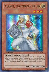 Aurkus, Lightsworn Druid [LCGX-EN250] Ultra Rare | Exor Games Truro