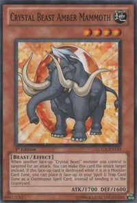 Crystal Beast Amber Mammoth [LCGX-EN159] Common | Exor Games Truro