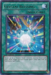 Crystal Blessing [LCGX-EN165] Rare | Exor Games Truro