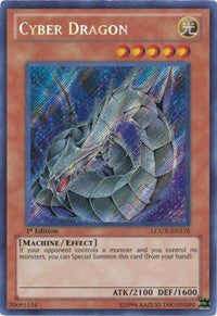 Cyber Dragon (Alternate Art) [LCGX-EN176] Secret Rare | Exor Games Truro