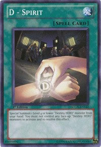 D - Spirit [LCGX-EN142] Common | Exor Games Truro