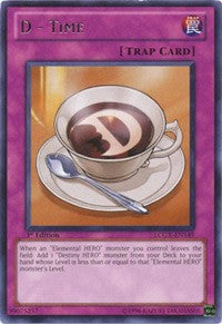 D - Time [LCGX-EN149] Rare | Exor Games Truro