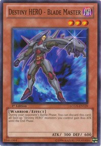 Destiny HERO - Blade Master [LCGX-EN129] Common | Exor Games Truro
