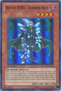 Destiny HERO - Diamond Dude [LCGX-EN124] Super Rare | Exor Games Truro