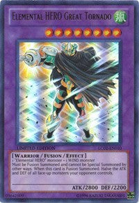 Elemental HERO Great Tornado [LC02-EN010] Ultra Rare | Exor Games Truro