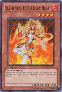 Elemental HERO Lady Heat [LCGX-EN038] Common | Exor Games Truro