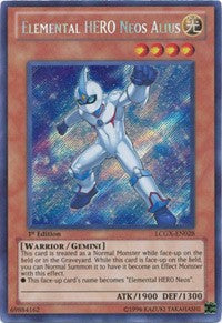 Elemental HERO Neos Alius [LCGX-EN028] Secret Rare | Exor Games Truro