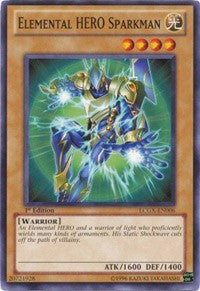 Elemental HERO Sparkman [LCGX-EN006] Common | Exor Games Truro