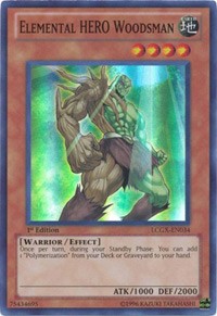 Elemental HERO Woodsman [LCGX-EN034] Super Rare | Exor Games Truro