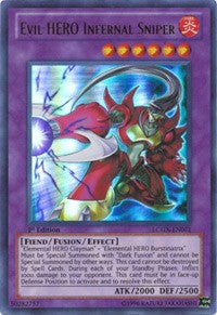 Evil HERO Infernal Sniper [LCGX-EN071] Ultra Rare | Exor Games Truro