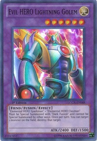 Evil HERO Lightning Golem [LCGX-EN068] Super Rare | Exor Games Truro