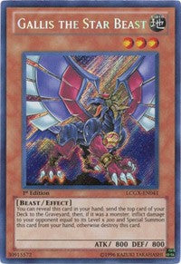 Gallis the Star Beast [LCGX-EN041] Secret Rare | Exor Games Truro