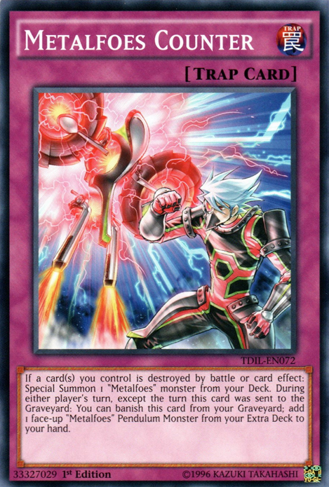 Metalfoes Counter [TDIL-EN072] Common | Exor Games Truro