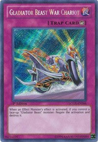 Gladiator Beast War Chariot [LCGX-EN266] Secret Rare | Exor Games Truro