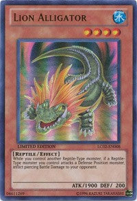 Lion Alligator [LC02-EN008] Ultra Rare | Exor Games Truro