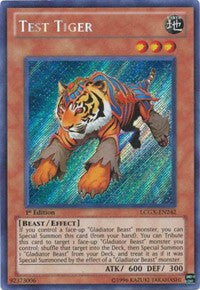 Test Tiger [LCGX-EN242] Secret Rare | Exor Games Truro