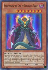 Vennominon the King of Poisonous Snakes [LCGX-EN192] Super Rare | Exor Games Truro
