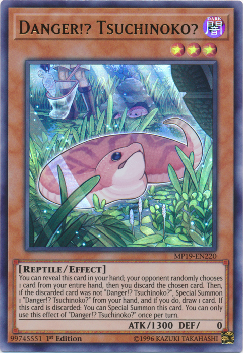Danger!? Tsuchinoko? [MP19-EN220] Ultra Rare | Exor Games Truro