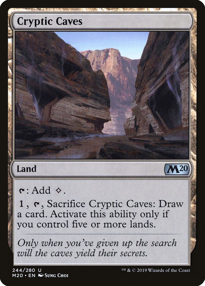 Cryptic Caves [Core Set 2020] | Exor Games Truro