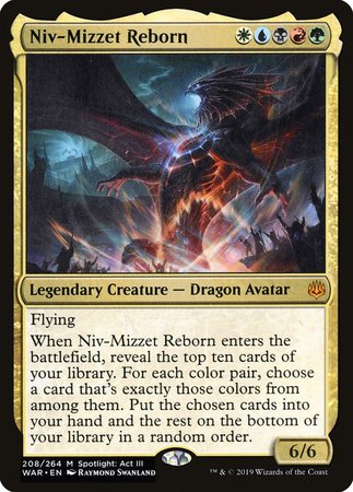 Niv-Mizzet Reborn [War of the Spark] | Exor Games Truro