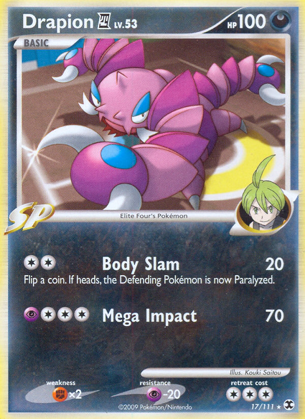 Drapion (17/111) [Platinum: Rising Rivals] | Exor Games Truro