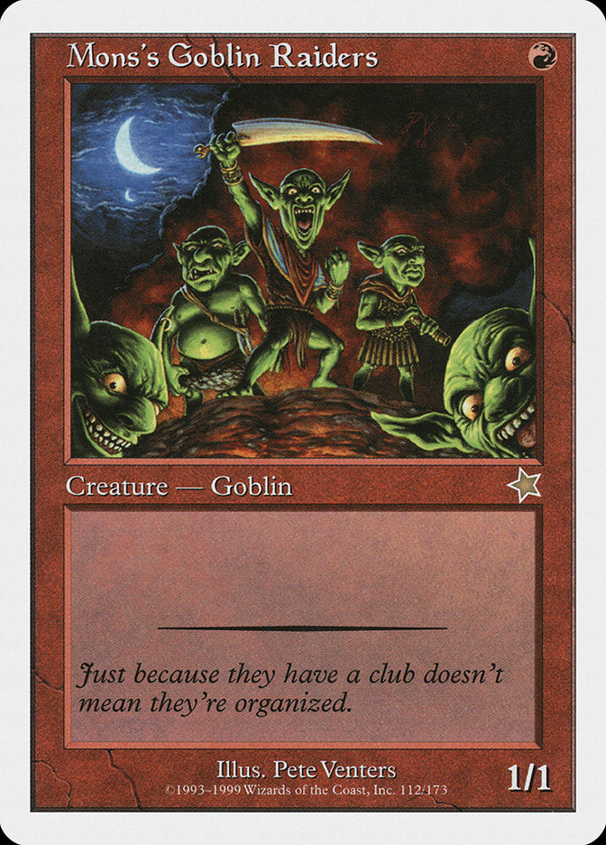 Mons's Goblin Raiders [Starter 1999] | Exor Games Truro