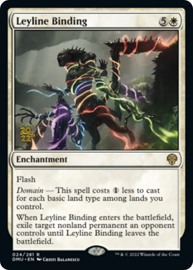 Leyline Binding [Dominaria United Prerelease Promos] | Exor Games Truro