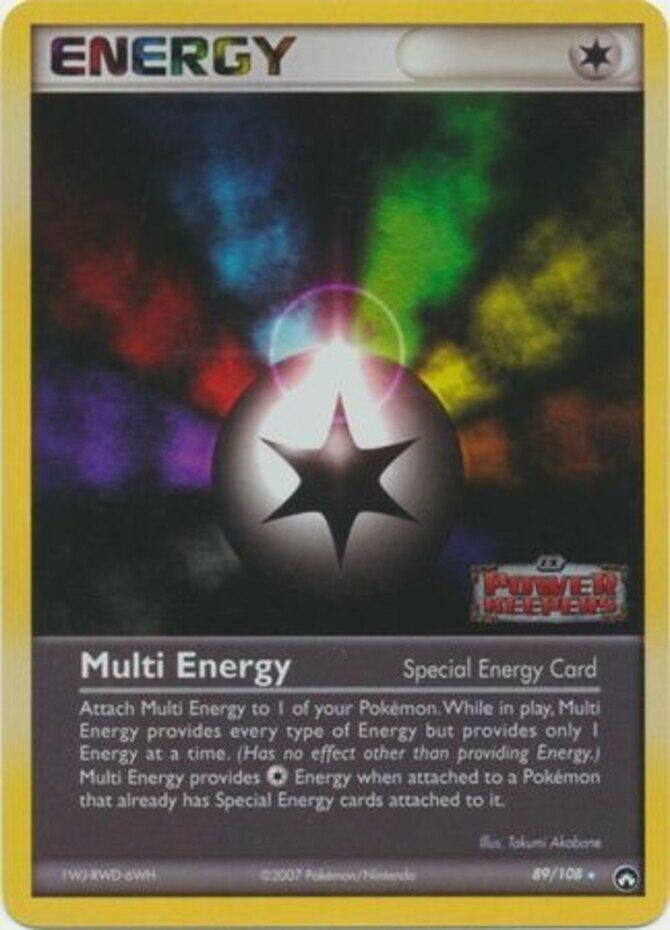 Multi Energy (89/108) (Stamped) [EX: Power Keepers] | Exor Games Truro