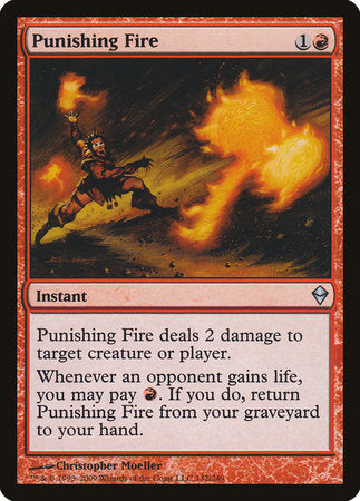 Punishing Fire [Zendikar] | Exor Games Truro