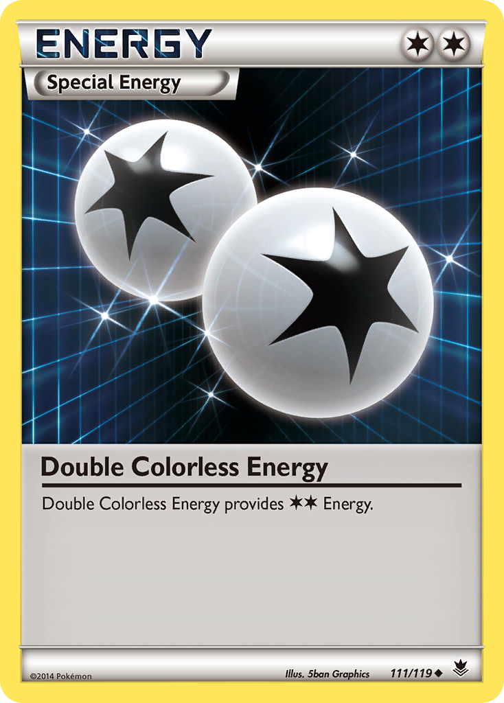 Double Colorless Energy (111/119) [XY: Phantom Forces] | Exor Games Truro