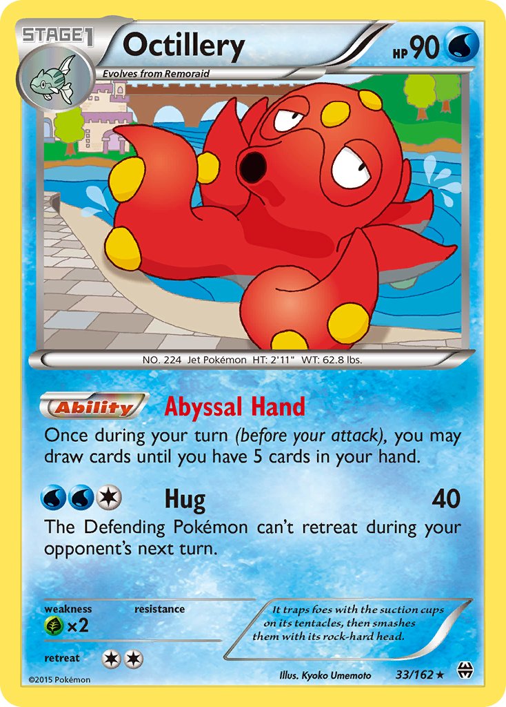 Octillery(33/162) (Theme Deck Exclusive) [XY: BREAKthrough] | Exor Games Truro