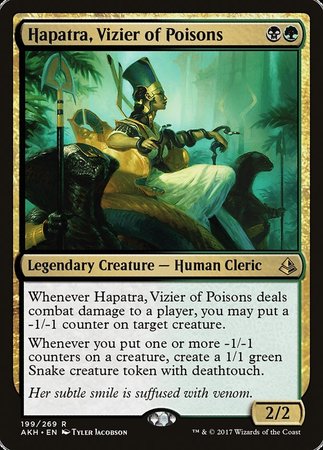 Hapatra, Vizier of Poisons [Amonkhet] | Exor Games Truro