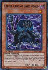 Ceruli, Guru of Dark World [SDGU-EN003] Super Rare | Exor Games Truro