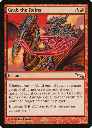 Grab the Reins [Mirrodin] | Exor Games Truro
