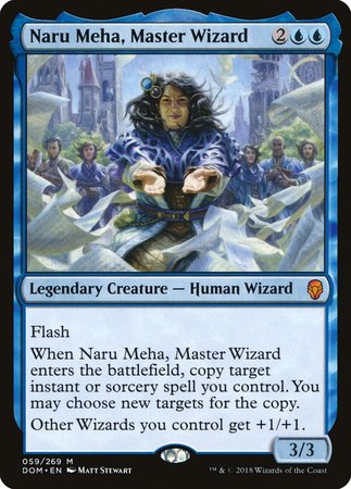 Naru Meha, Master Wizard [Dominaria] | Exor Games Truro