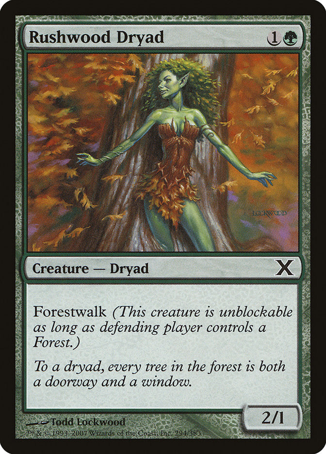 Rushwood Dryad [Tenth Edition] | Exor Games Truro