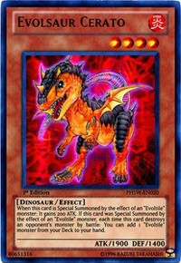 Evolsaur Cerato [PHSW-EN020] Ultra Rare | Exor Games Truro