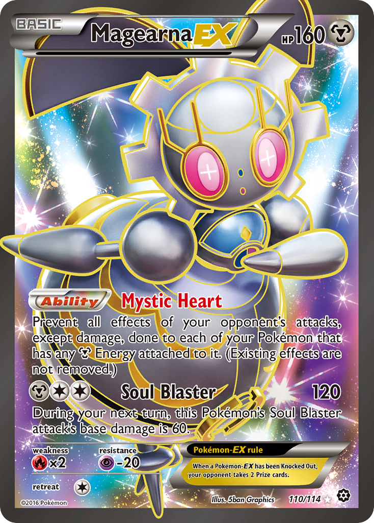 Magearna EX (110/114) [XY: Steam Siege] | Exor Games Truro