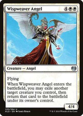 Wispweaver Angel [Kaladesh] | Exor Games Truro