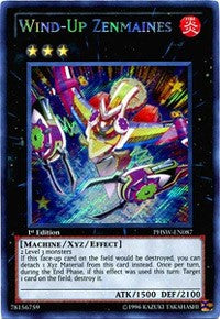 Wind-Up Zenmaines [PHSW-EN087] Secret Rare | Exor Games Truro