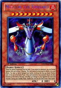Metaion, the Timelord [PHSW-EN098] Secret Rare | Exor Games Truro