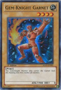 Gem-Knight Garnet [HA05-EN001] Super Rare | Exor Games Truro