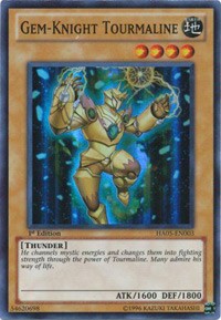Gem-Knight Tourmaline [HA05-EN003] Super Rare | Exor Games Truro