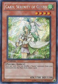 Caam, Serenity of Gusto [HA05-EN041] Secret Rare | Exor Games Truro