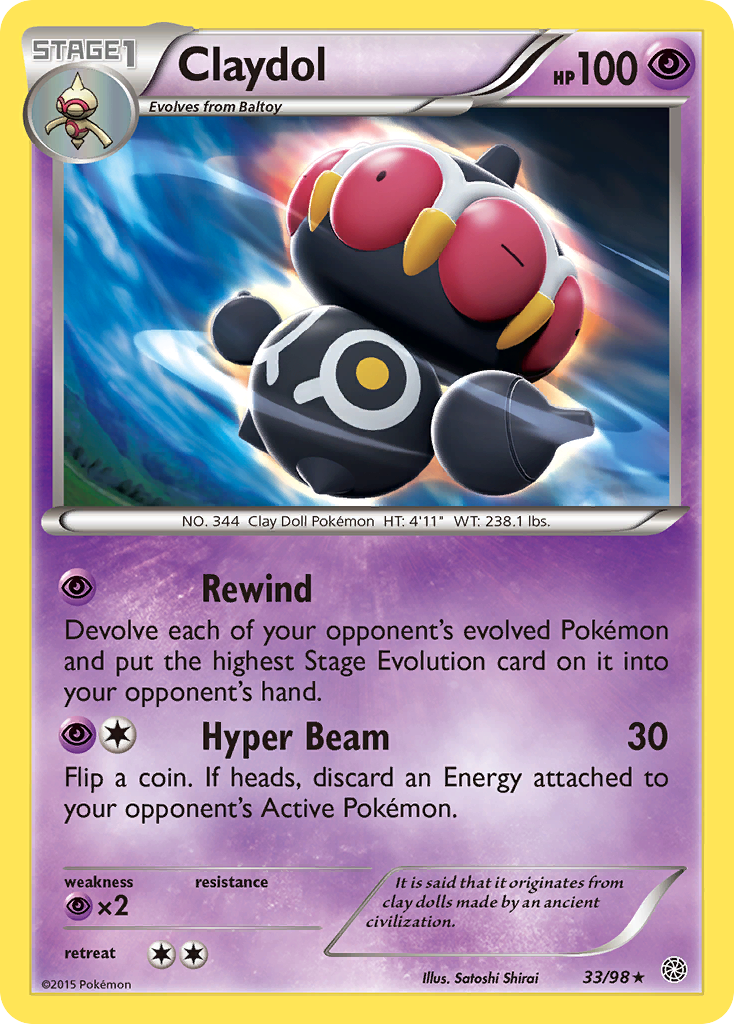 Claydol (33/98) [XY: Ancient Origins] | Exor Games Truro