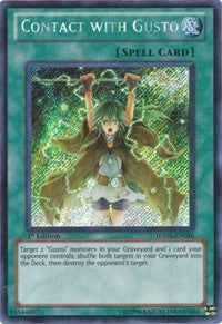 Contact with Gusto [HA05-EN056] Secret Rare | Exor Games Truro