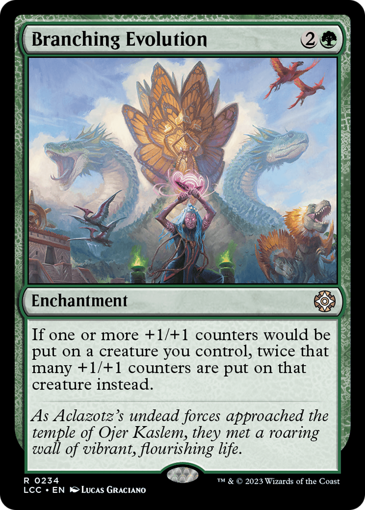 Branching Evolution [The Lost Caverns of Ixalan Commander] | Exor Games Truro