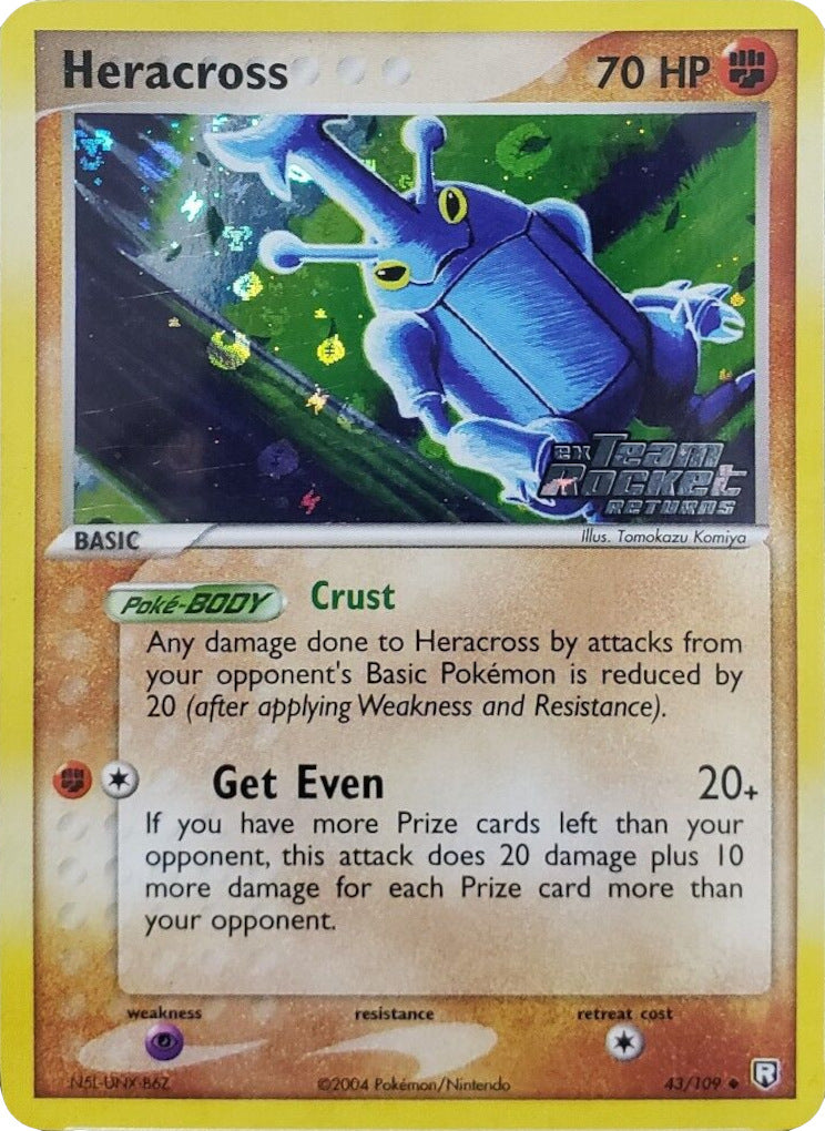 Heracross (43/109) (Stamped) [EX: Team Rocket Returns] | Exor Games Truro