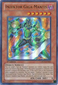 Inzektor Giga-Mantis [ORCS-EN021] Ultra Rare | Exor Games Truro